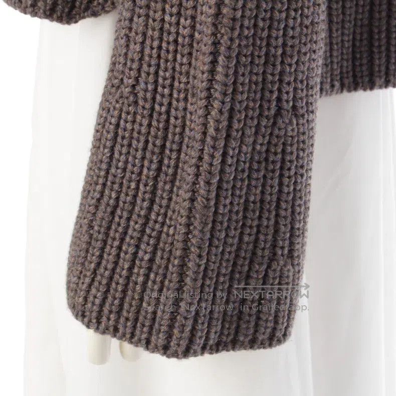Hermes Hermes Wool Ribbed Long Sleeve Heavy Knit Sweater Size XXS / US 00 / IT 34 - 5 Thumbnail