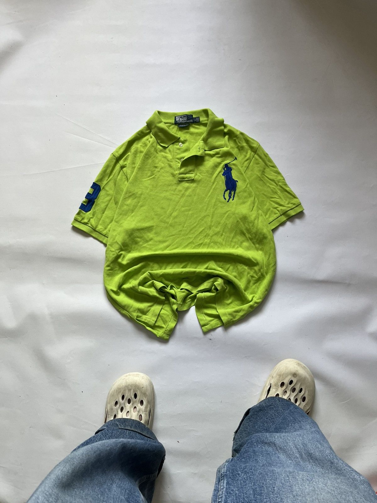 Polo Ralph Lauren Polo Ralph Lauren Striped Big Pony Polo Shirt Size US L / EU 52-54 / 3 - 1 Thumbnail