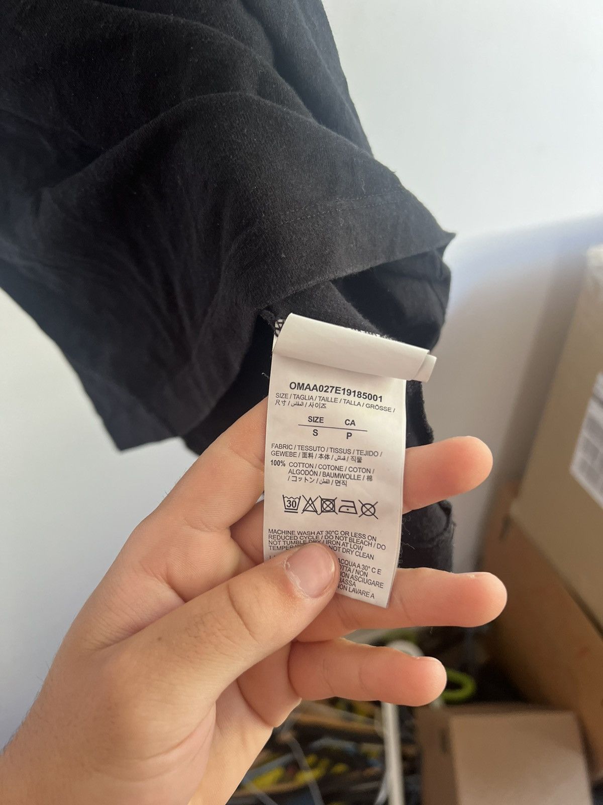 Off-White Off white Backbone Arrow Logo TEE Size US S / EU 44-46 / 1 - 9 Thumbnail