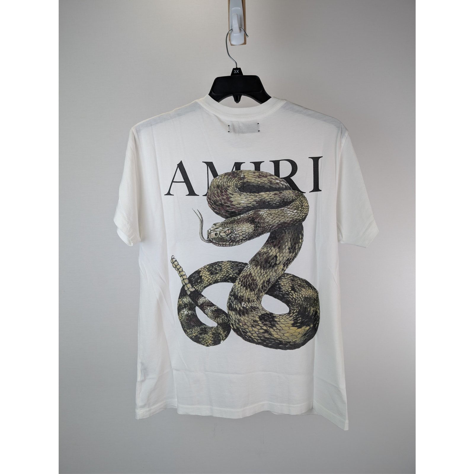 Amiri o1rshd1 Amiri Snake Tee T-Shirt in White Size US XS / EU 42 / 0 - 10 Thumbnail