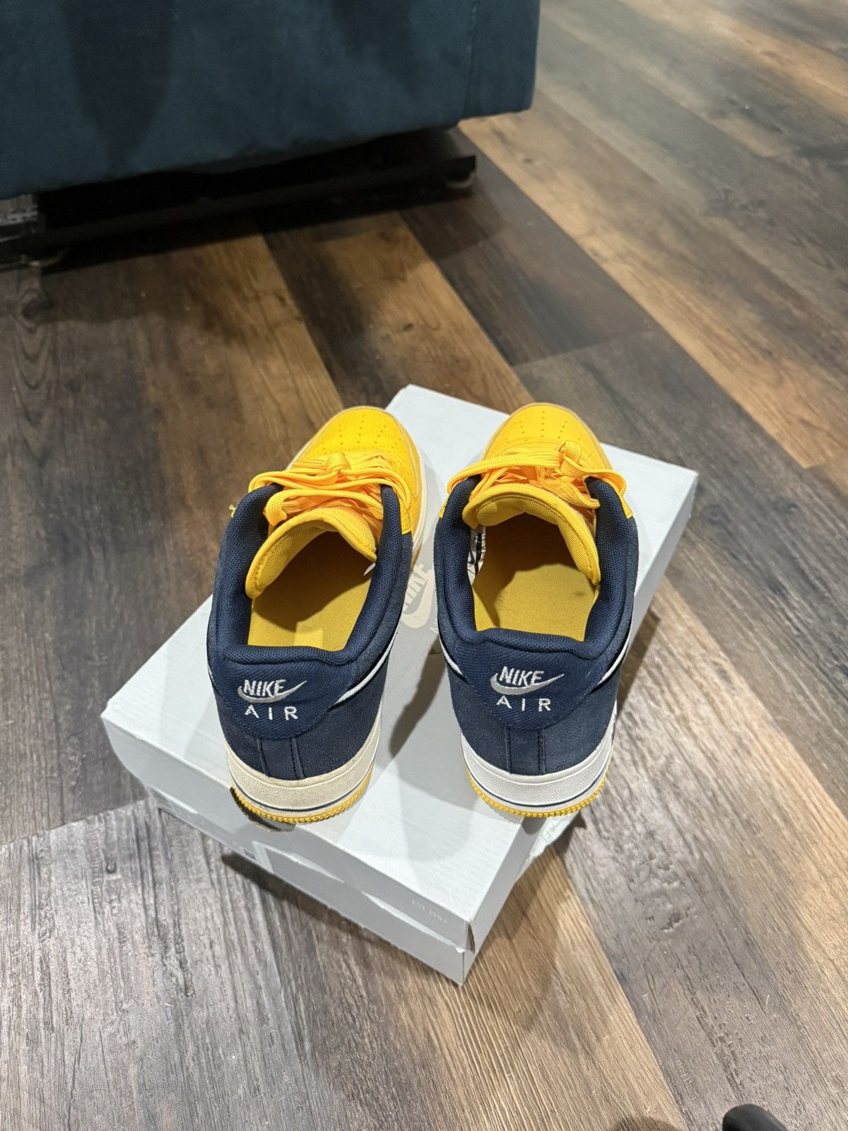 Nike Air Force 1 Low ‘07 LV8 ‘Amarillo Obsidian’ Size US 9 / EU 42 - 3 Thumbnail