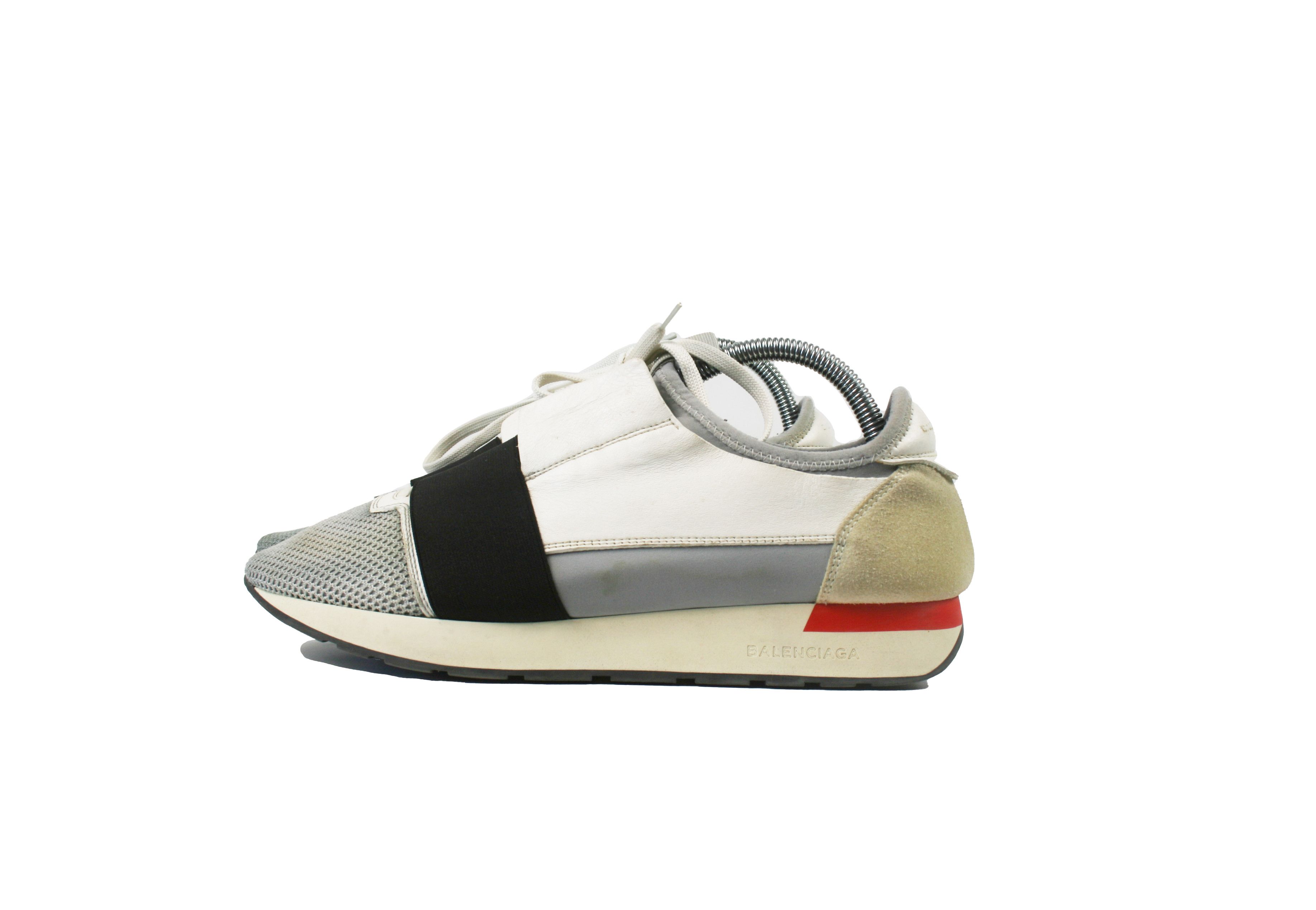Balenciaga Mesh Leather Race Runners Size US 8 / EU 41 - 1 Thumbnail
