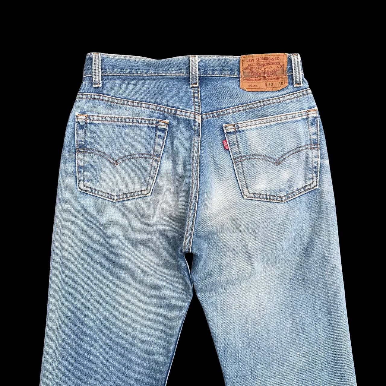 Levi's Vintage Clothing Vintage Levis 501xx stonewash faded distressed W28x29 Size US 28 / EU 44 - 5 Thumbnail