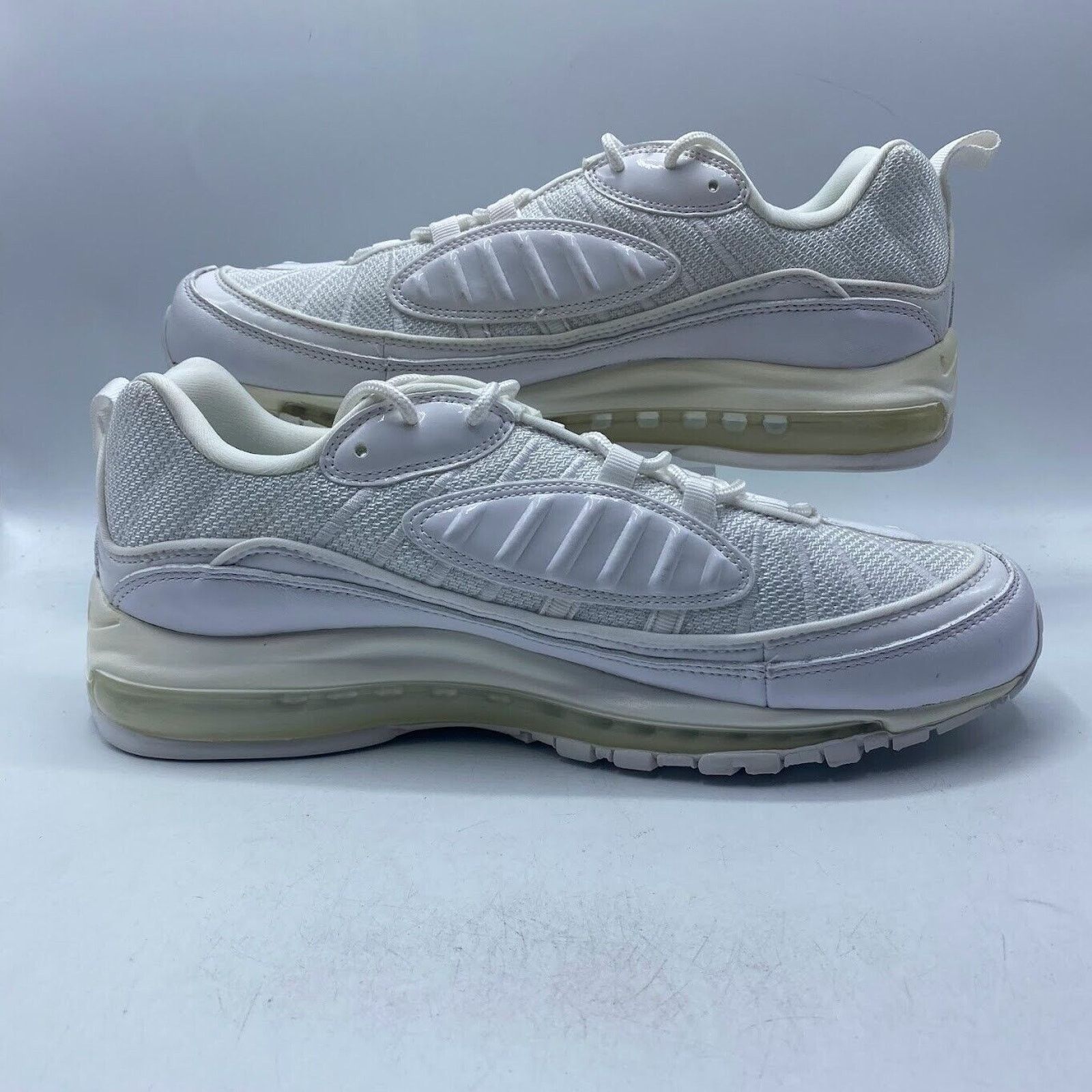 Nike Nike Air Max 98 White Men's Size 11.5 640744 106 Brand NEW Size US 11.5 / EU 44-45 - 3 Thumbnail