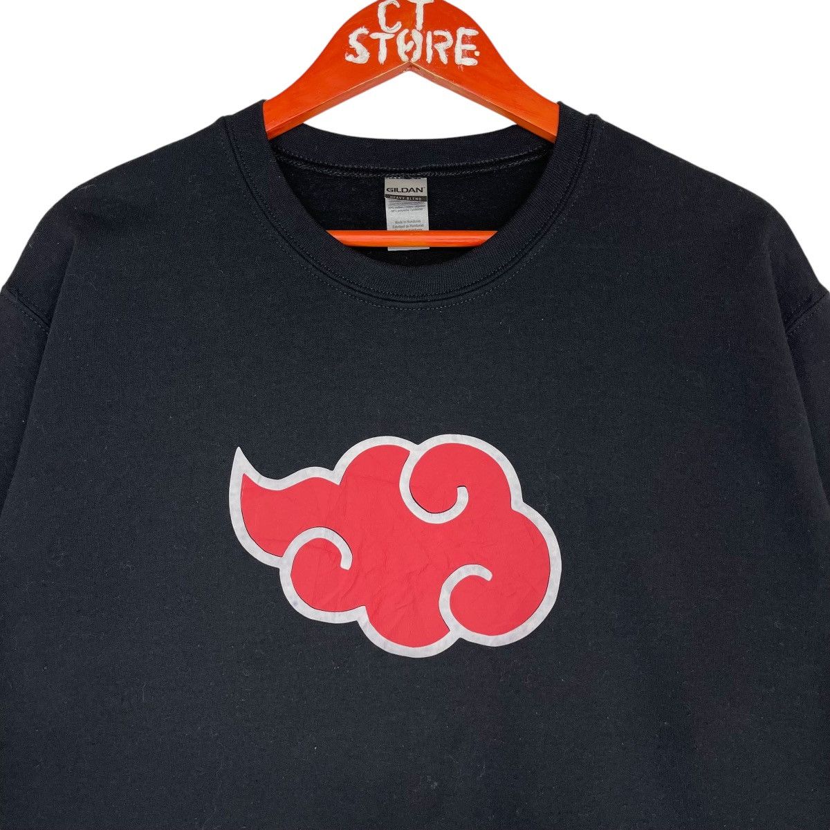 Japanese Brand Naruto Shippuden Akatsuki Cloud Crewneck Sweatshirt Size US S / EU 44-46 / 1 - 4 Thumbnail