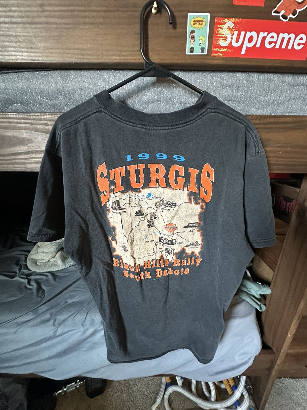 Harley Davidson Harley Davidson grail flaming eagle tee Size US L / EU 52-54 / 3 - 2 Thumbnail