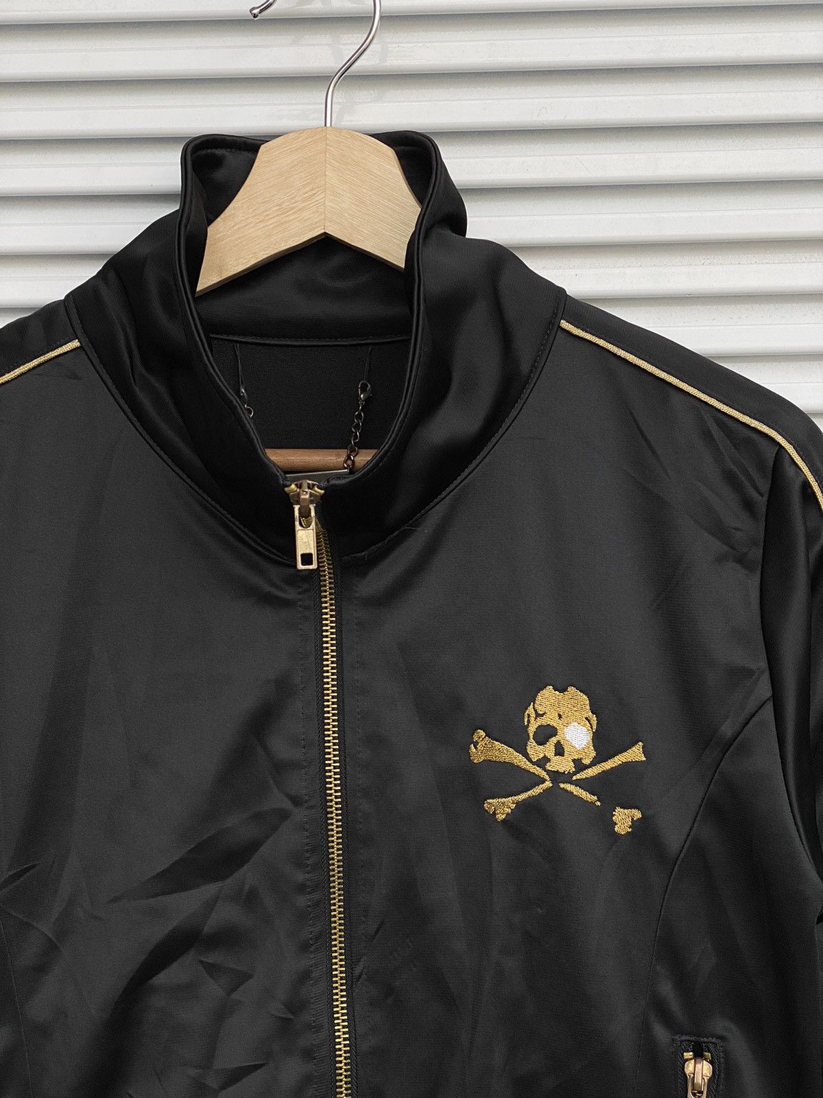Japanese Brand × Vintage Vintage Skulls Embroidered Jacket / Number Nine Travis Scott Size US S / EU 44-46 / 1 - 1 Thumbnail