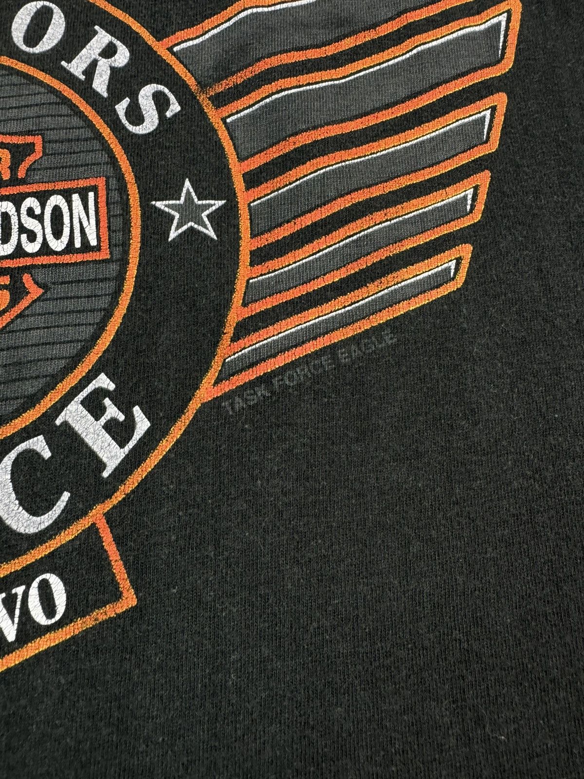 Harley Davidson × Vintage Y2K Faded Harley Davidson Warriors Choice T-Shirt Size US M / EU 48-50 / 2 - 4 Thumbnail