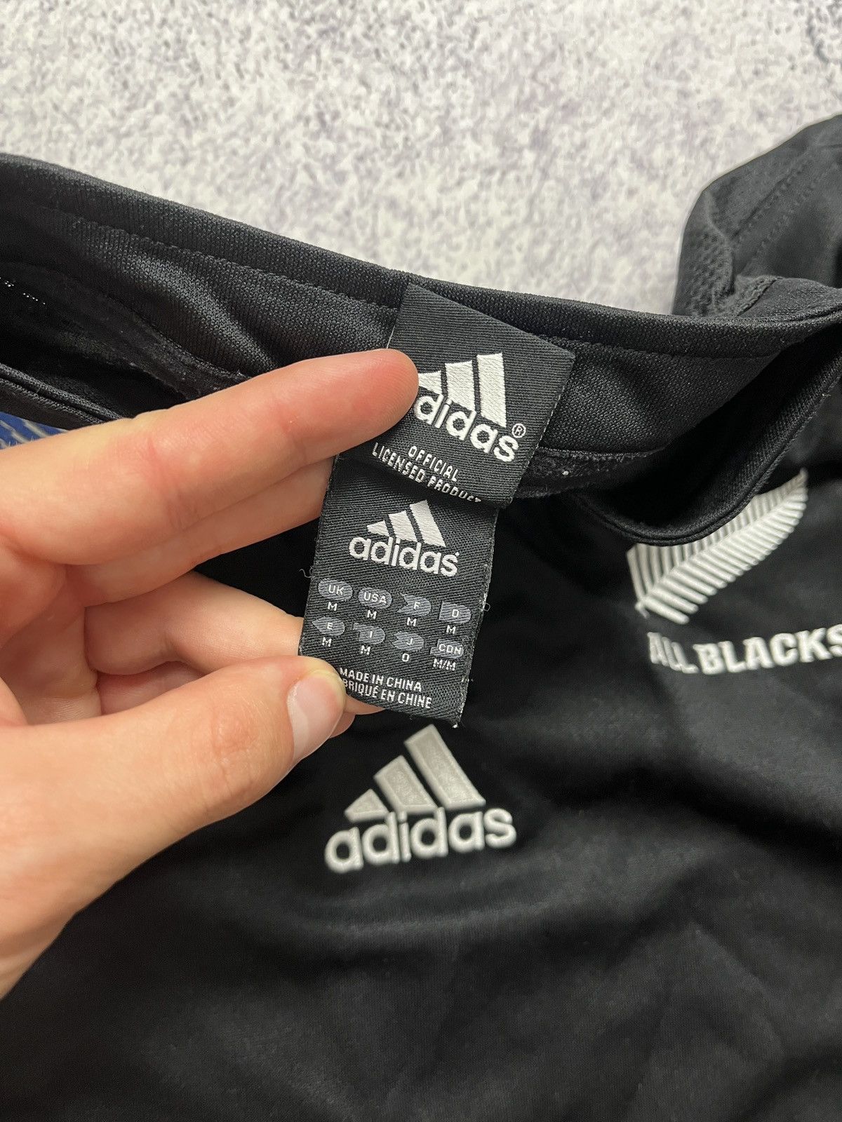 Adidas × Vintage New Zealand All Blacks Adidas World Cup 2007 Rugby Jersey Size US M / EU 48-50 / 2 - 11 Thumbnail