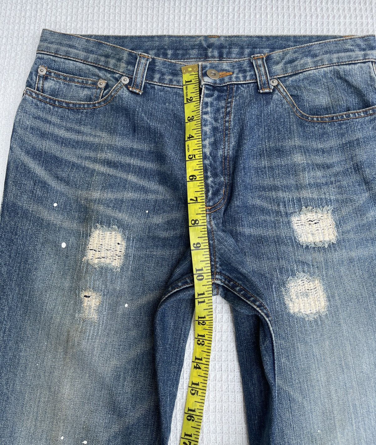 Hysteric Glamour Vintage90’s🔥Modern Lovers🔥Distressed Flare Jeans Japan Size US 33 - 4 Thumbnail