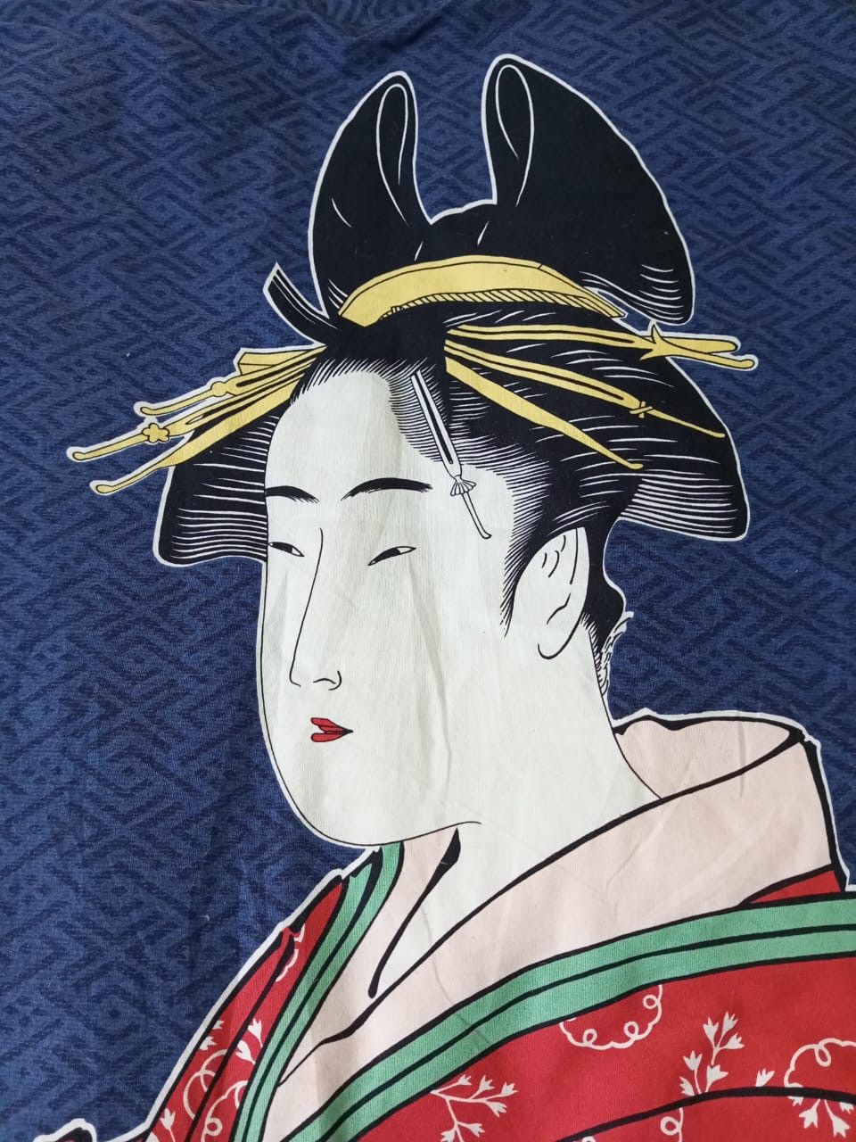 Japanese Brand A05 Kimono Giesha Print Size US XL / EU 56 / 4 - 9 Thumbnail