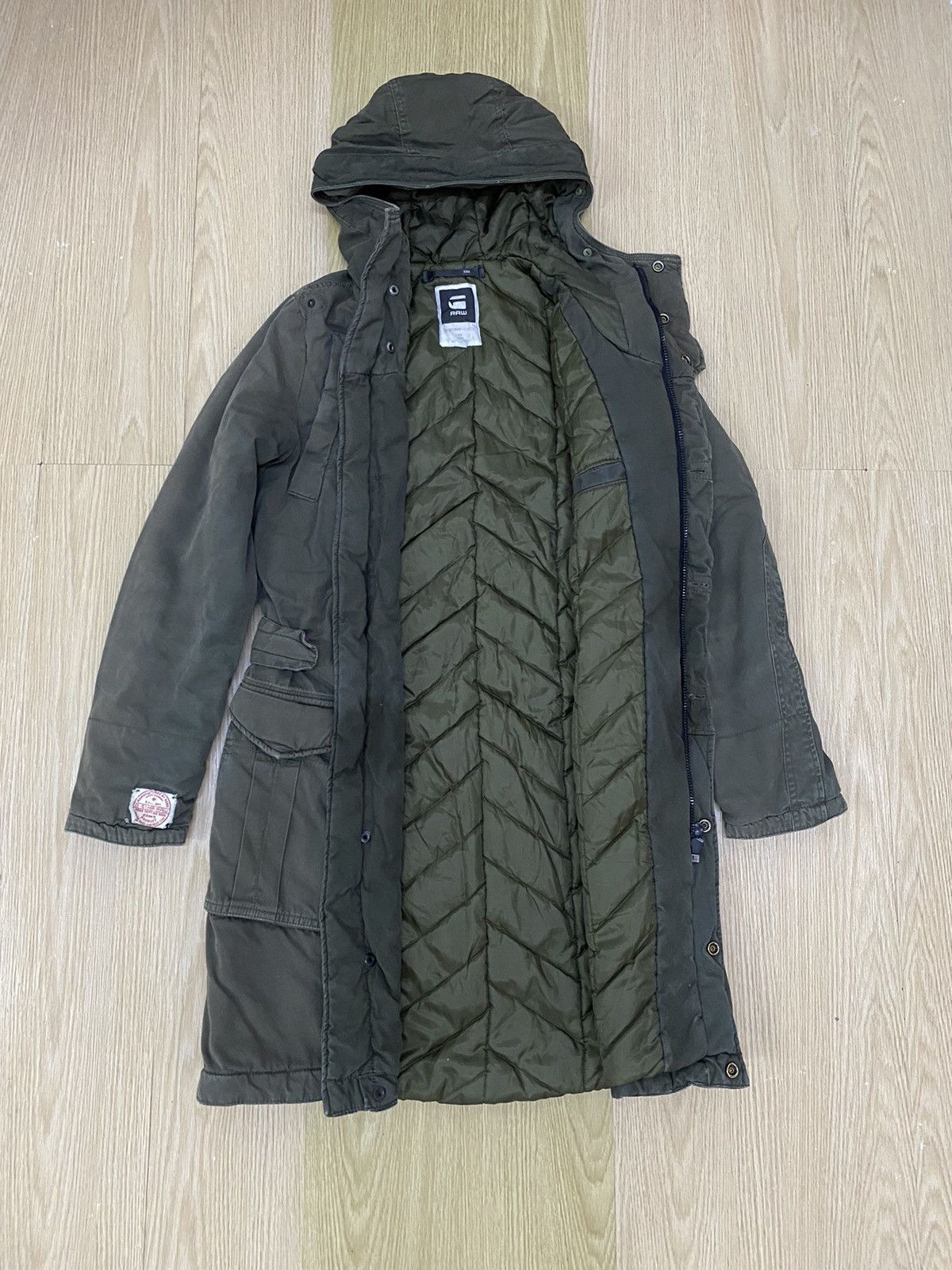 G-Star G raw star long jacket parka Size XS / US 0-2 / IT 36-38 - 2 Thumbnail