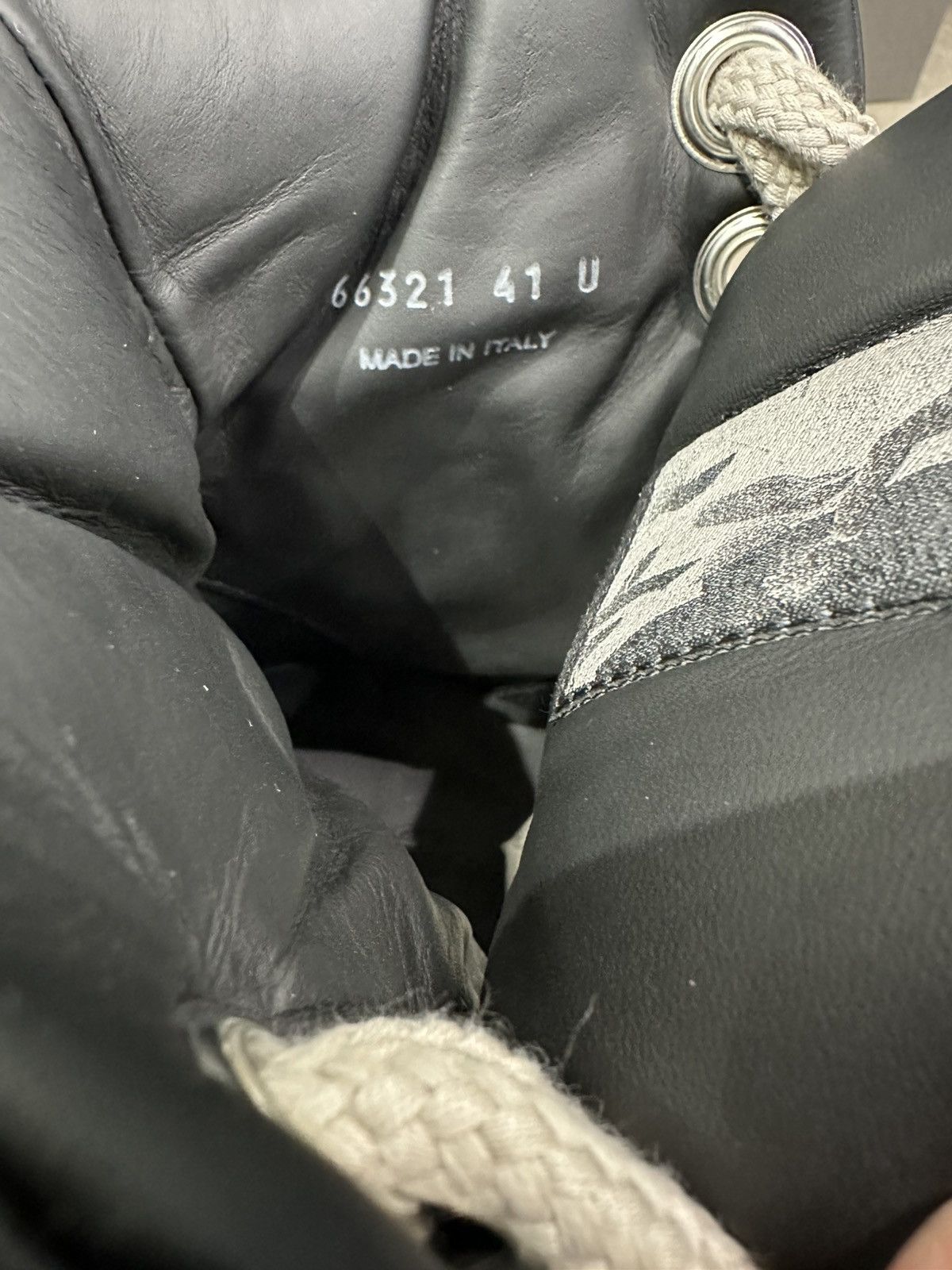 Rick Owens RICK OWENS - Jumbo High Black Milk Size US 8 / EU 41 - 7 Thumbnail