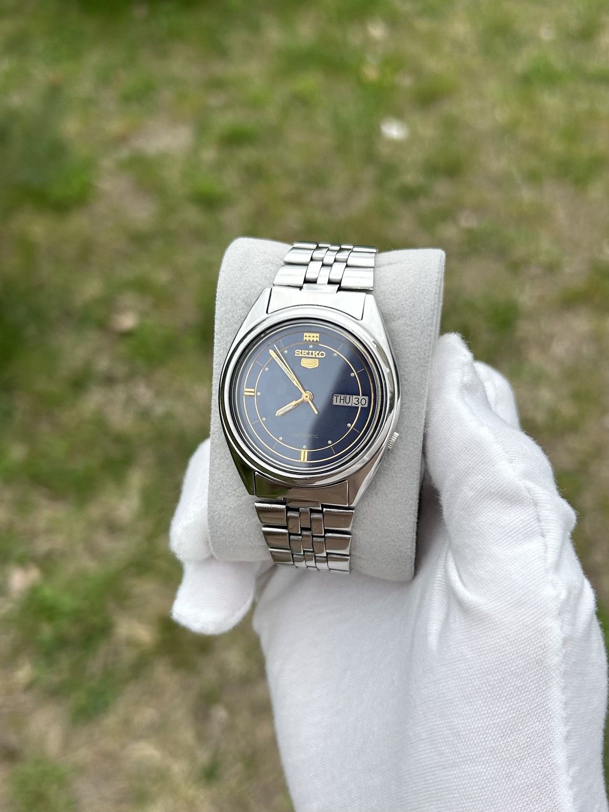 Seiko Vintage Seiko 5 Watch Automatic Mechanical Japan Made 2000's Size ONE SIZE - 13 Thumbnail