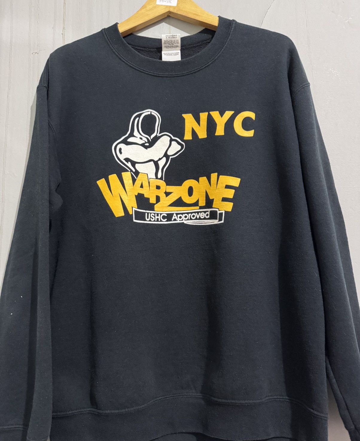 Vintage Warzone frontier sweatshirt Size US M / EU 48-50 / 2 - 1 Thumbnail