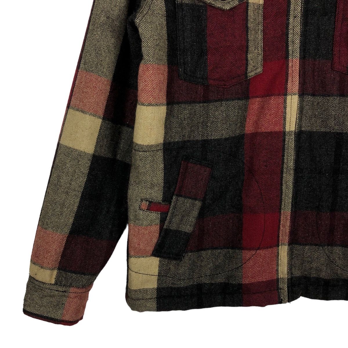 Flannel 🔥90’s Vintage Flannel Wool Jacket Billabong Tartan Design Size US S / EU 44-46 / 1 - 3 Thumbnail