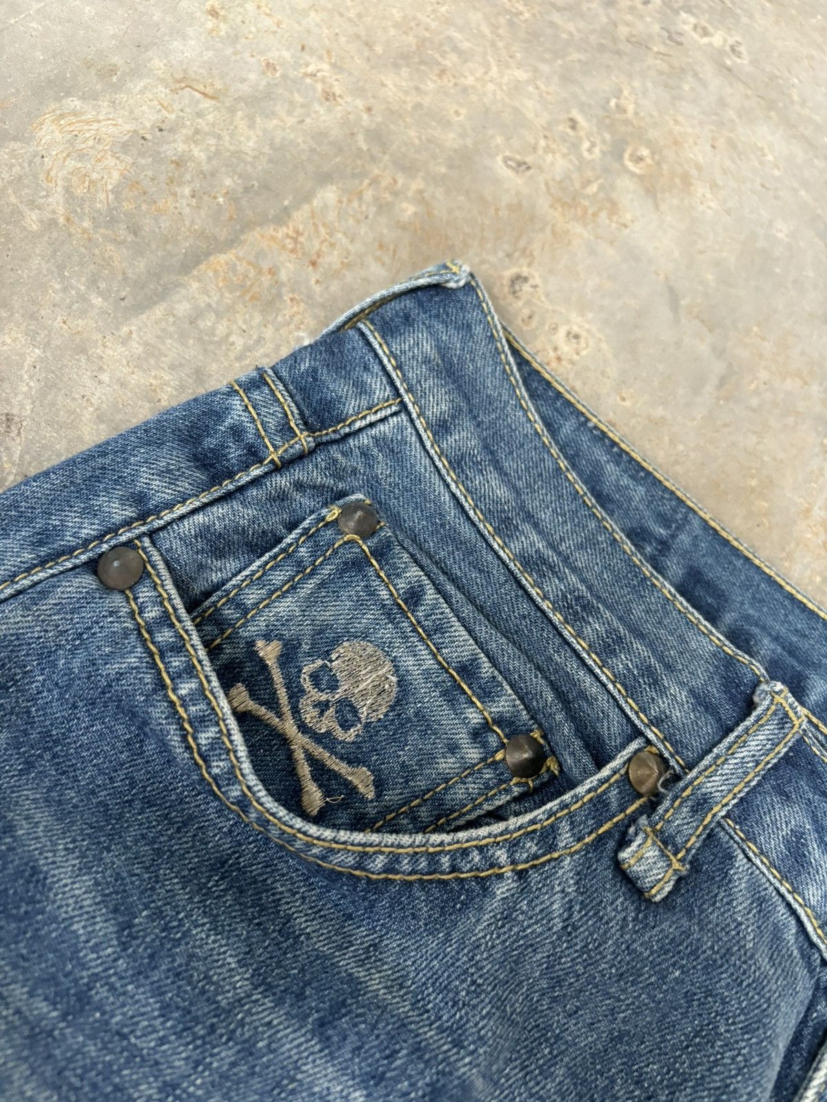 Hysteric Glamour × Japanese Brand Japanese Skull Ifsixwasnine Lgb Punk Style Jeans Size US 30 / EU 46 - 7 Thumbnail