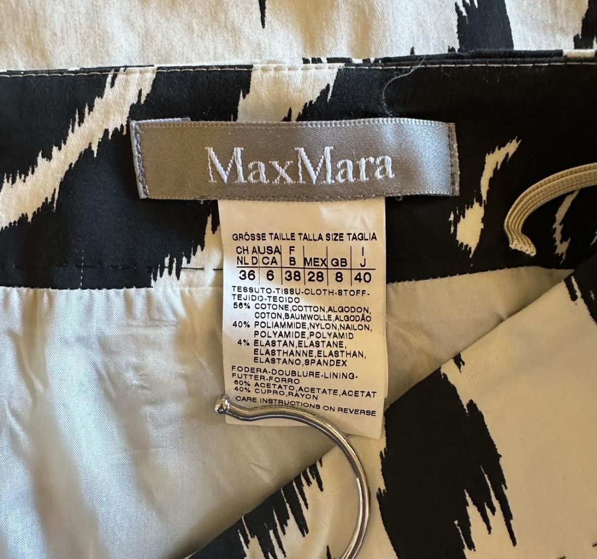 Max Mara Max Mara A-Line Skirt Size 27" / US 4 / IT 40 - 5 Thumbnail