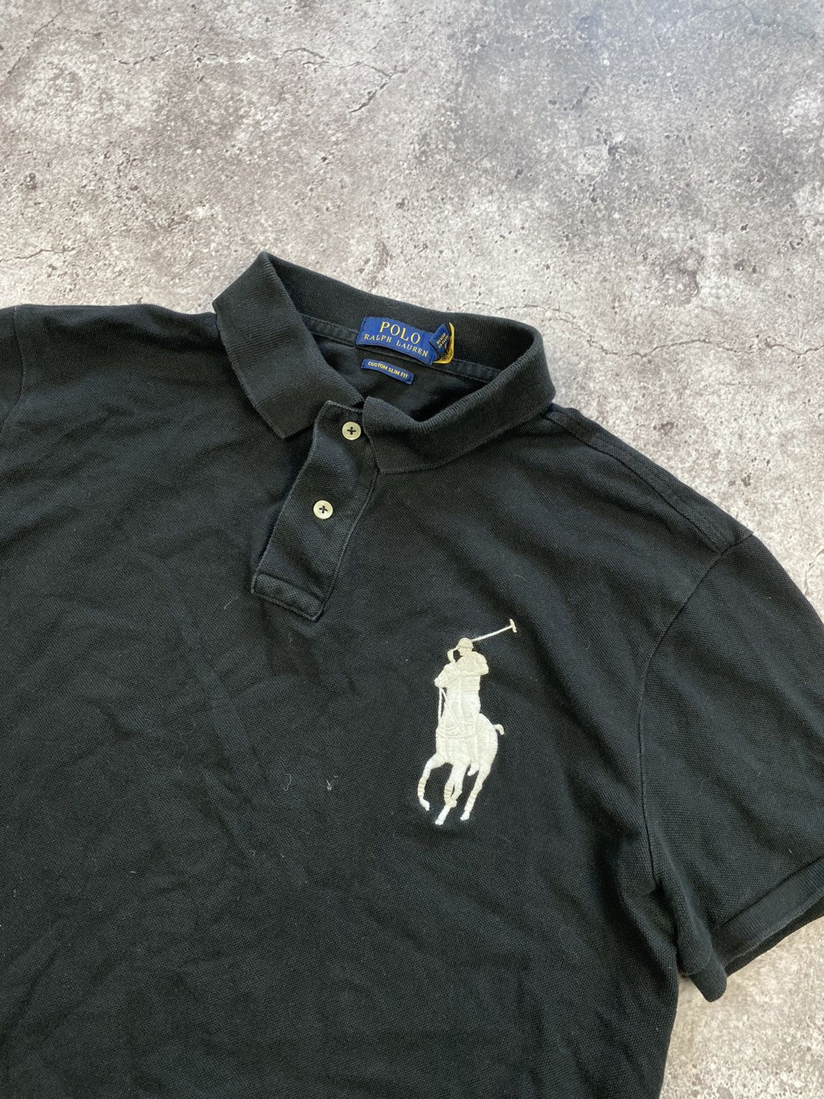 Polo Ralph Lauren × Vintage 🇺🇸 Vintage Polo Ralph Lauren Polo T-Shirt Rare Retro Hype Y2K Size US L / EU 52-54 / 3 - 2 Thumbnail