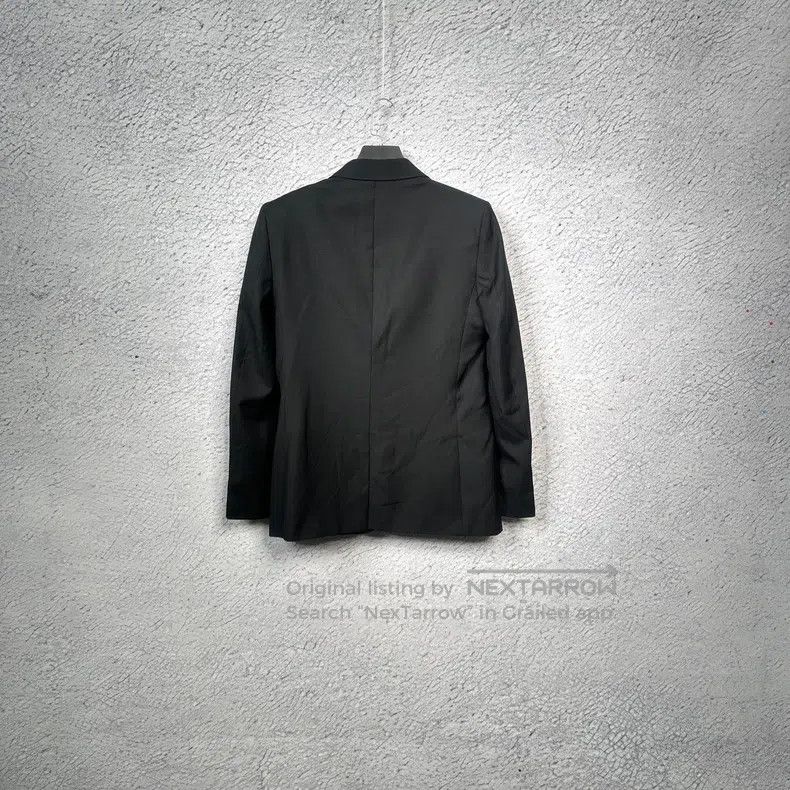 Givenchy Givenchy Solid V-neck long-sleeve suit, men's black, full Size US L / EU 52-54 / 3 - 2 Thumbnail