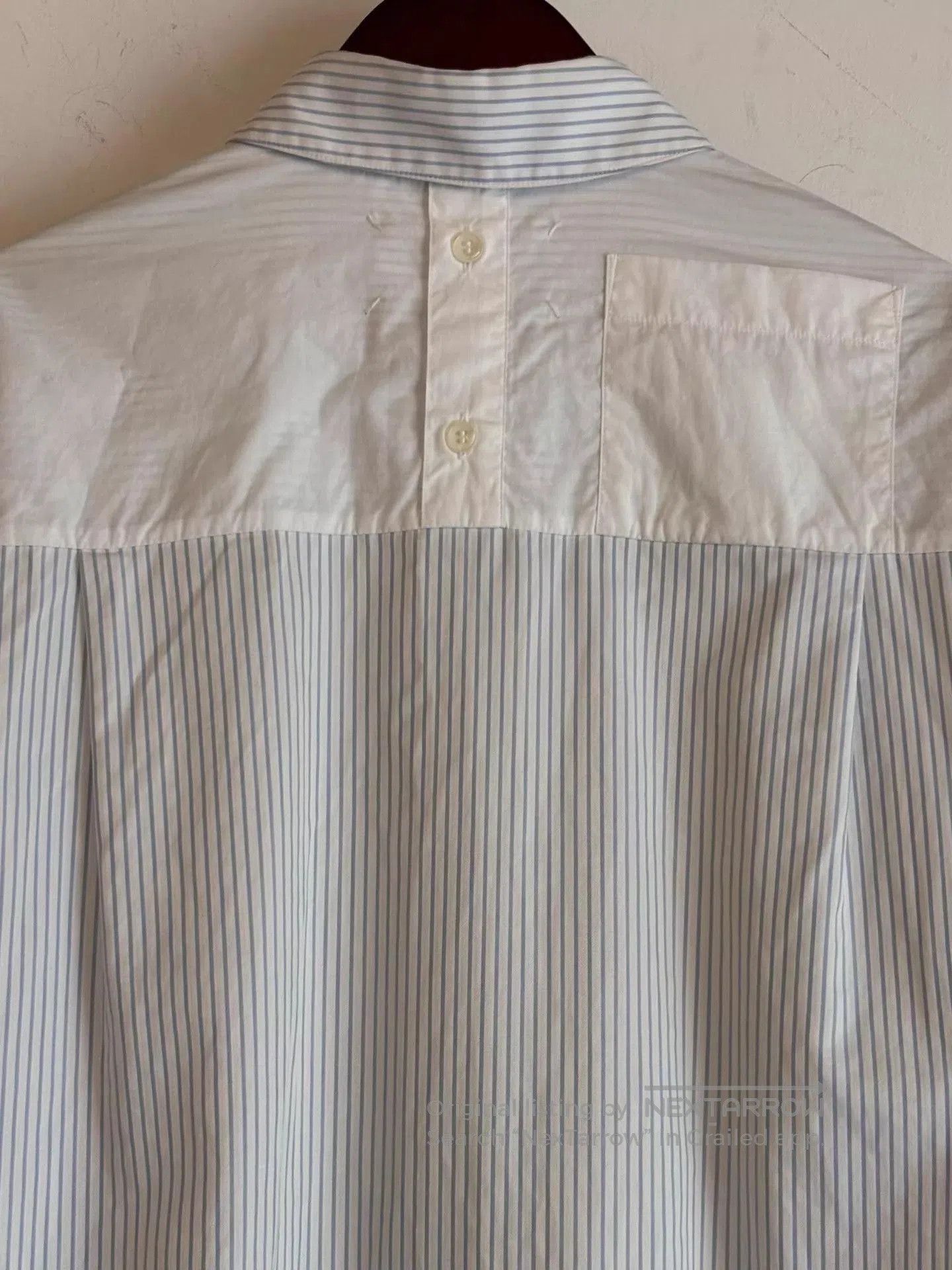 Maison Margiela White Striped Long Sleeve Button. Size US S / EU 44-46 / 1 - 5 Thumbnail