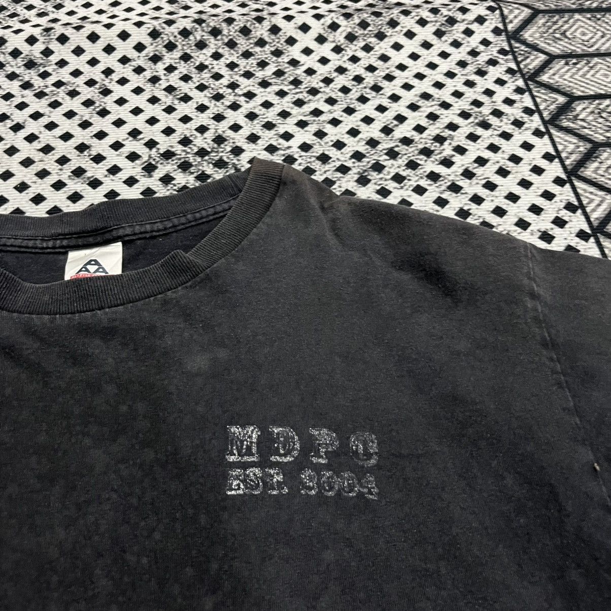 Band Tees 💥Crazy Sunfaded Mad Dog Poker Club Punk Band T Shirts Size US L / EU 52-54 / 3 - 7 Thumbnail