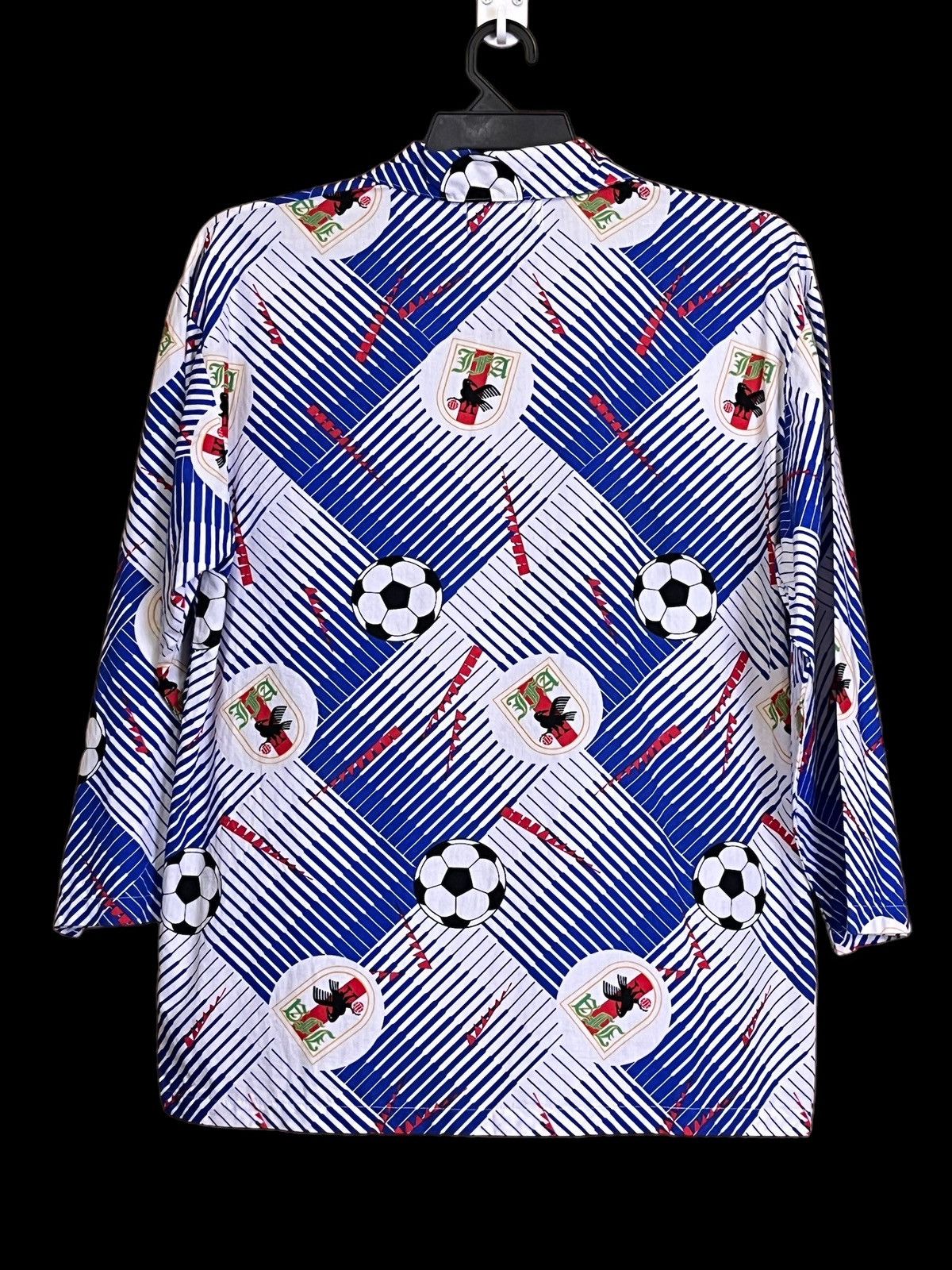 Sports Specialties VINTAGE JFA JAPAN NATIONAL TEAM FC 3/4 HAND BUTTON UPS SHIRT Size US L / EU 52-54 / 3 - 2 Thumbnail