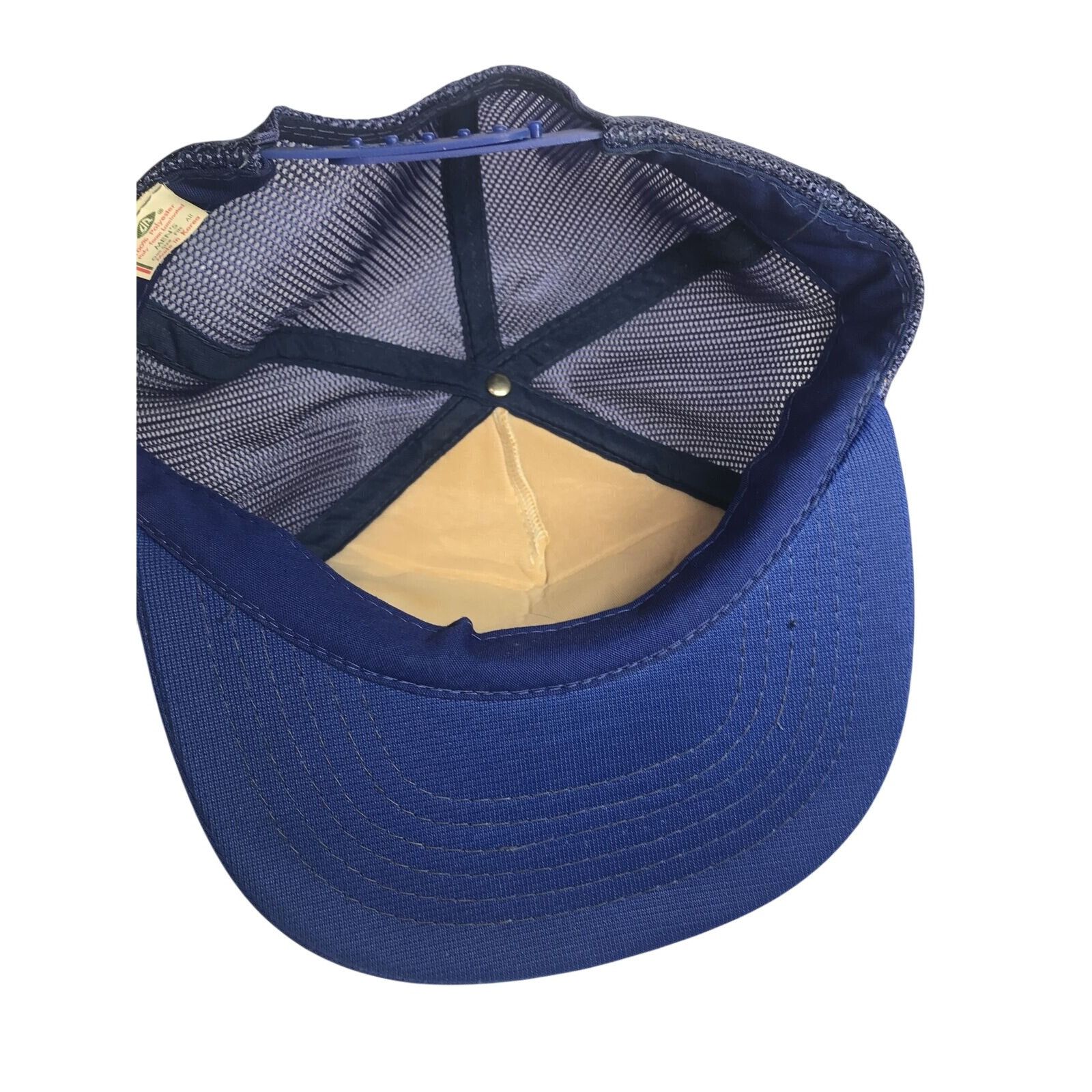 Vintage Vintage YR Bell Royal Blue & White G.M. Town MINN Snapback M Size ONE SIZE - 9 Thumbnail