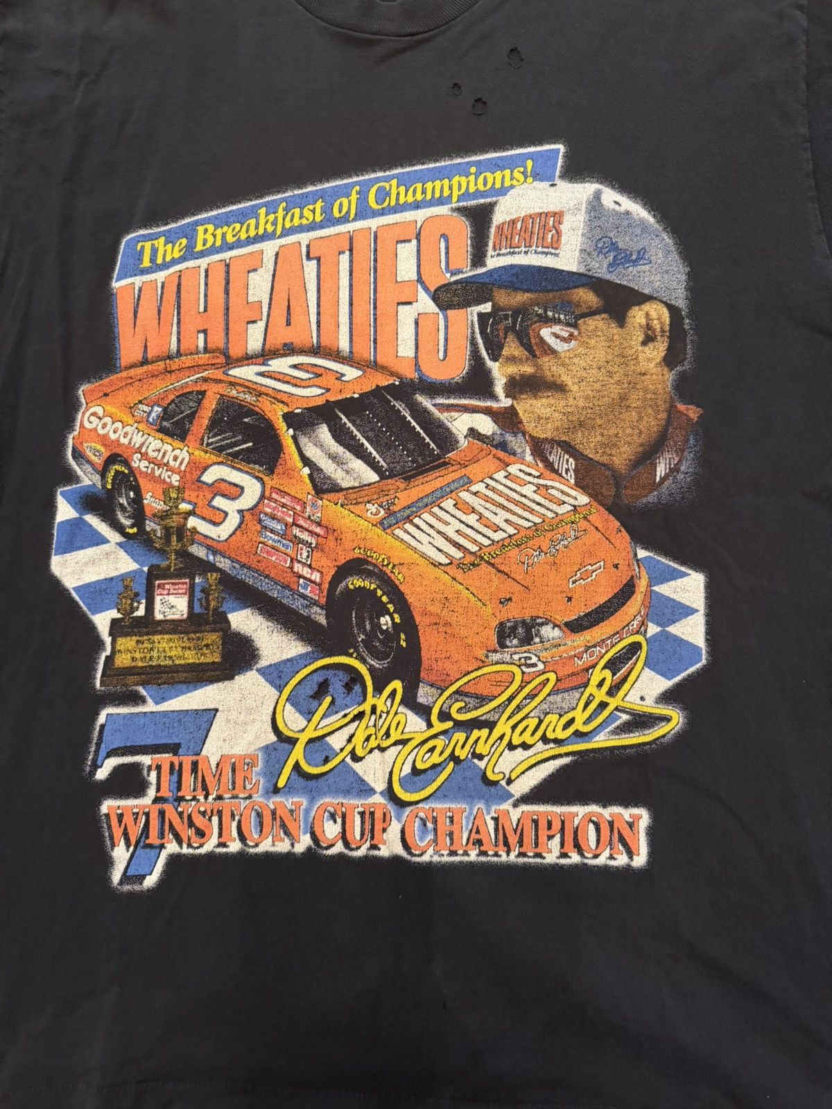 Vintage Vintage Dale Earnhardt ‘Wheaties’ Tee Size US XL / EU 56 / 4 - 3 Thumbnail