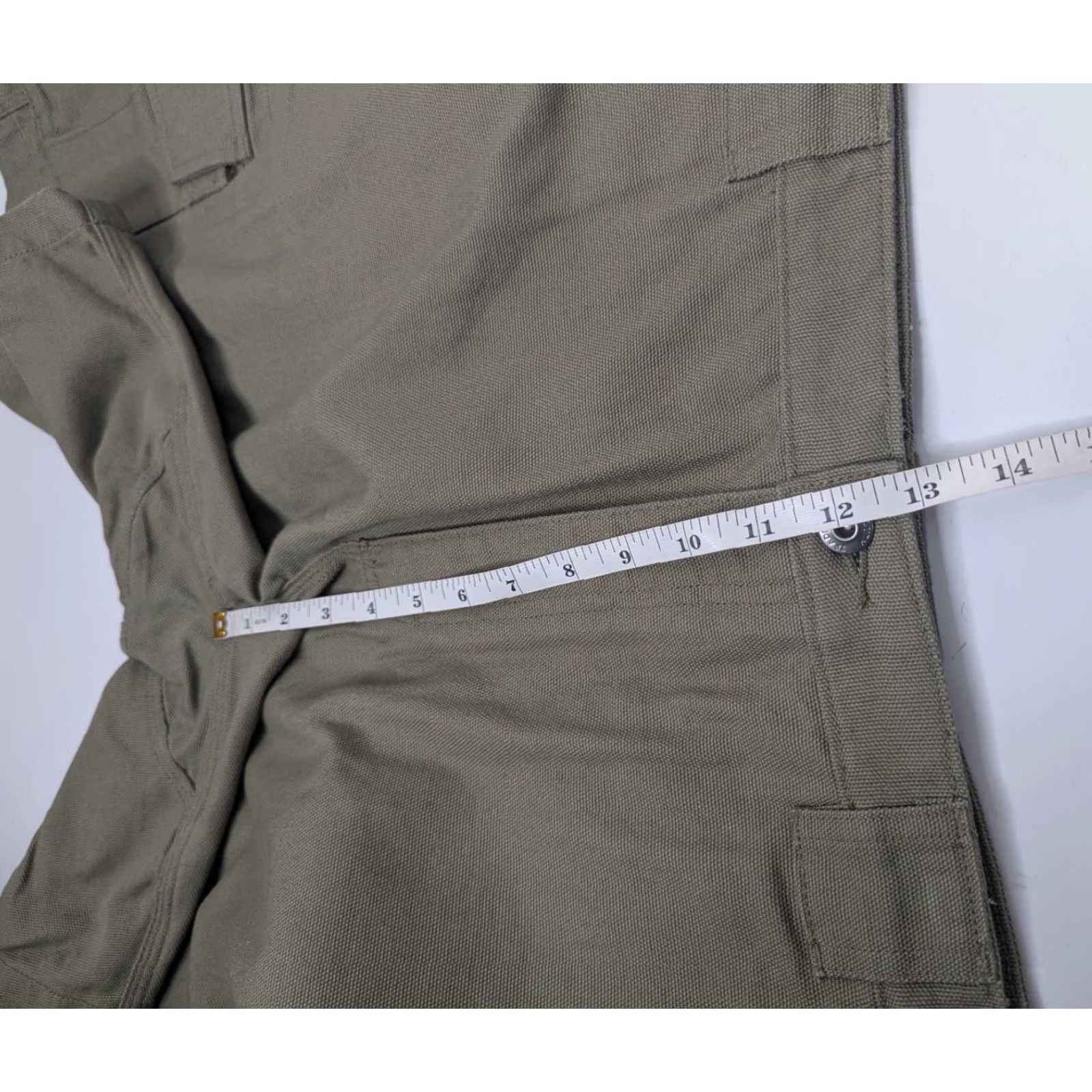 Duluth Trading Company Duluth Trading Mens Shorts 42 Green Cargo Pockets Canvas Lightweight? Heavyweight Workwear Size US 42 / EU 58 - 5 Thumbnail