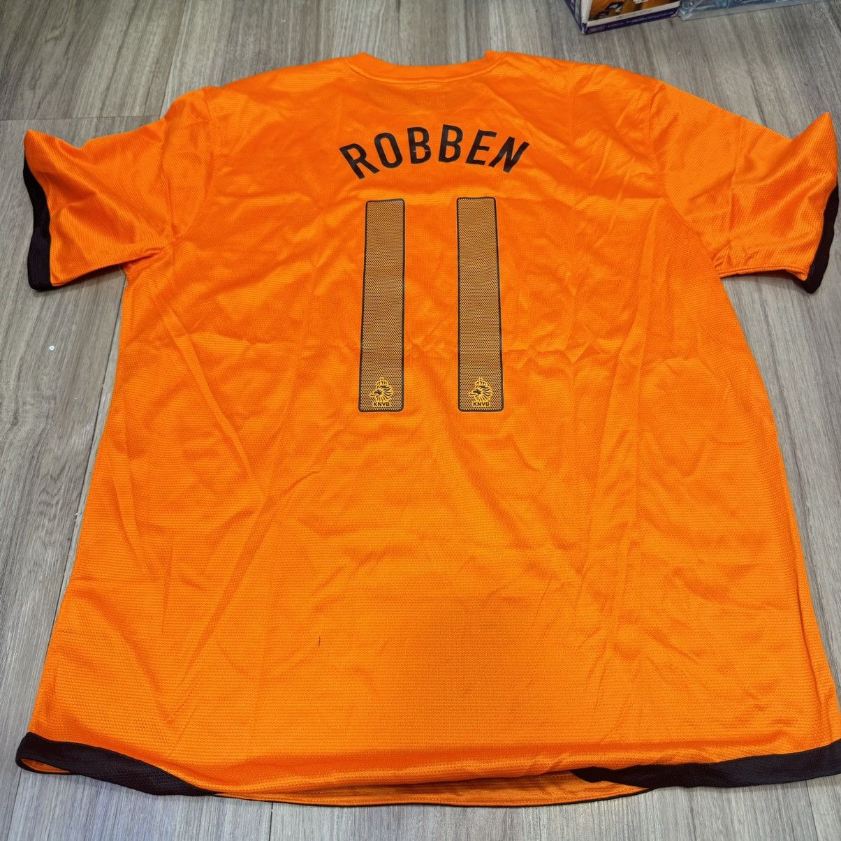 Nike Holland 12/13 home shirt #11 Robben Size US XL / EU 56 / 4 - 2 Thumbnail