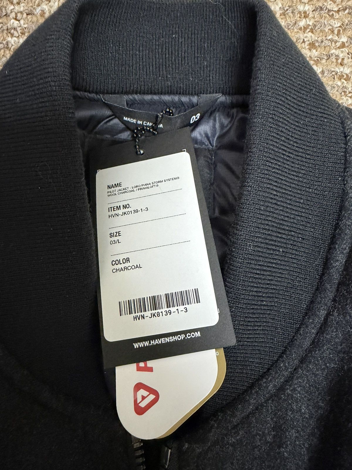 Haven Pilot Jacket - Loro Piana Storm System Size US L / EU 52-54 / 3 - 2 Thumbnail