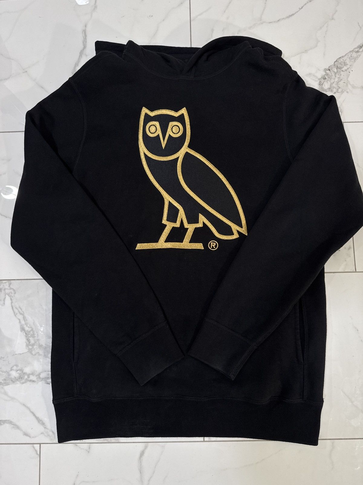 Drake Octobers Very Own OG Owl Hoodie Black Gold Size US M / EU 48-50 / 2 - 1 Thumbnail