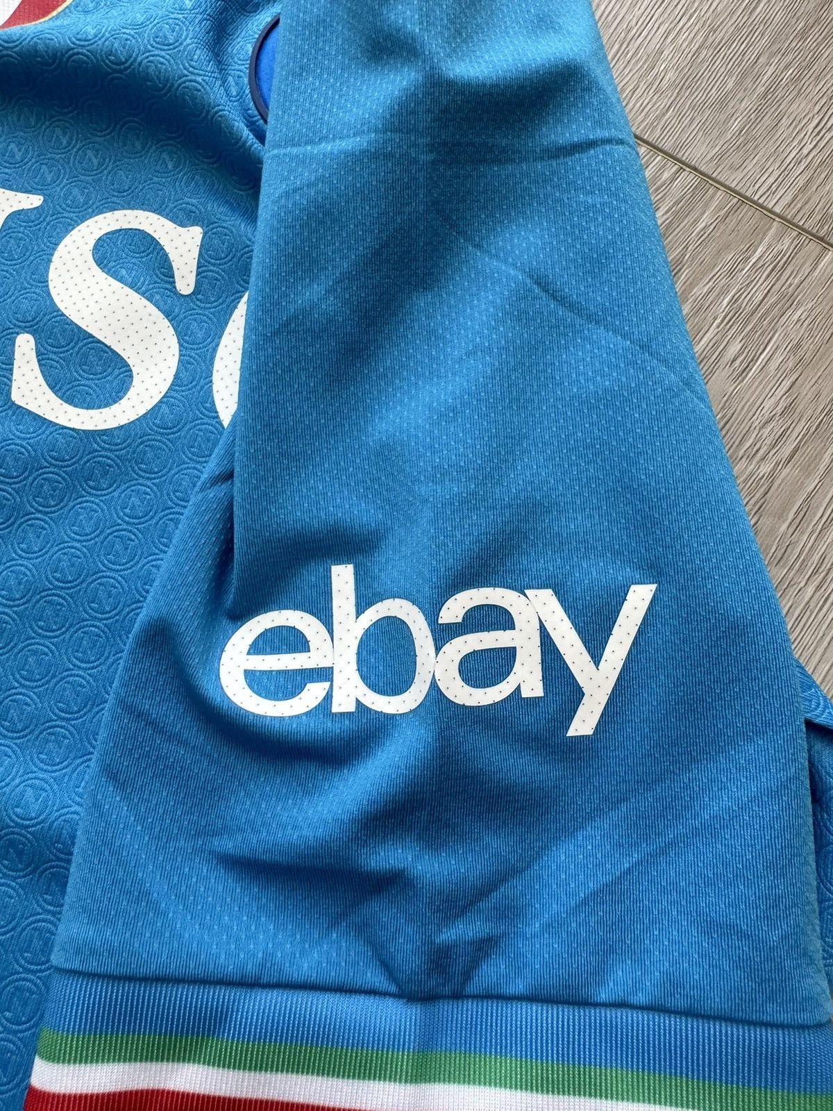 Emporio Armani Emporio Armani Giovanni Di Lorenzo Napoli Jersey (Maradona) Size US L / EU 52-54 / 3 - 6 Thumbnail