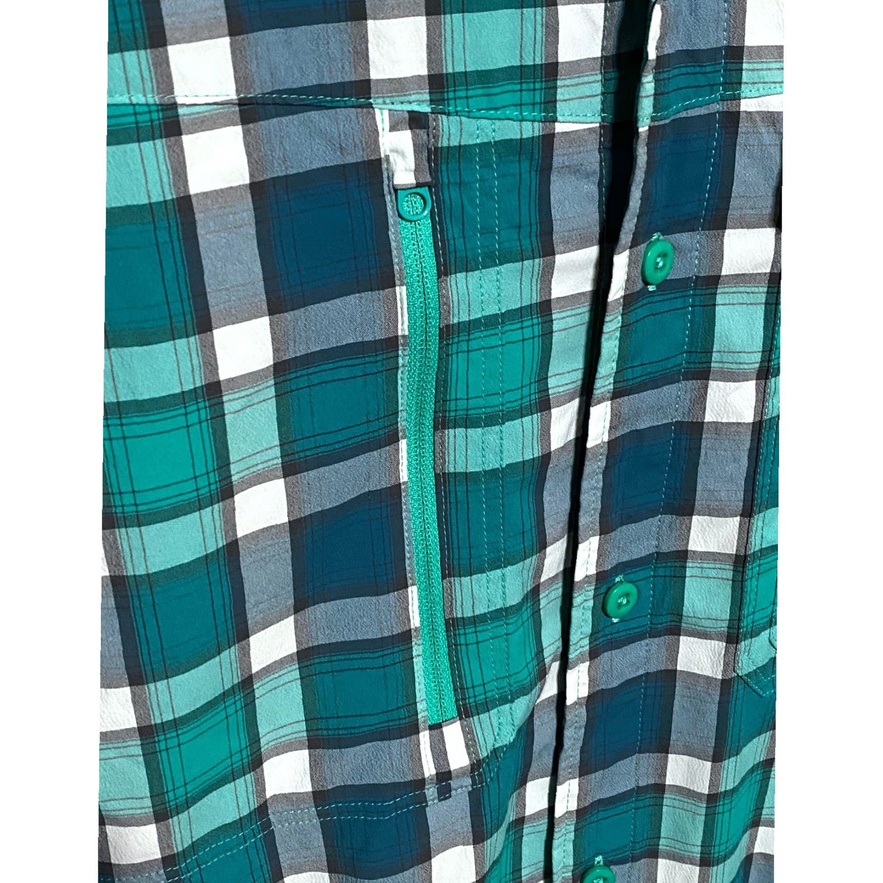 Under Armour Under Armour Blue Plaid Button Shirt Mens XXL Vented Outdoor Gorpcore Shirt Size US XXL / EU 58 / 5 - 6 Thumbnail