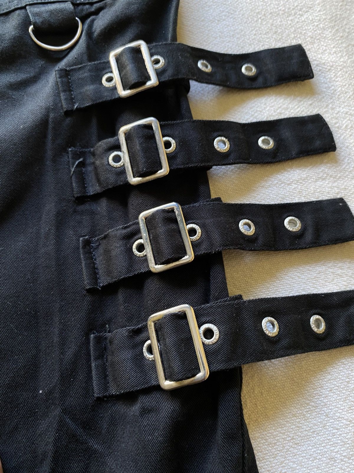 Seditionaries MAD PUNK Seditionaries Punk Bondage Style Pants Size 29" - 6 Thumbnail