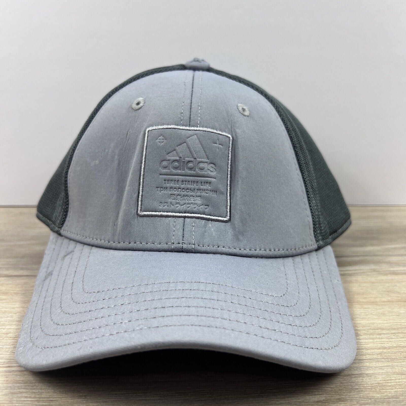 Adidas Adidas Snapback Hat Adidas Adjustable Hat Gray Adjustable Ha Size ONE SIZE - 4 Thumbnail