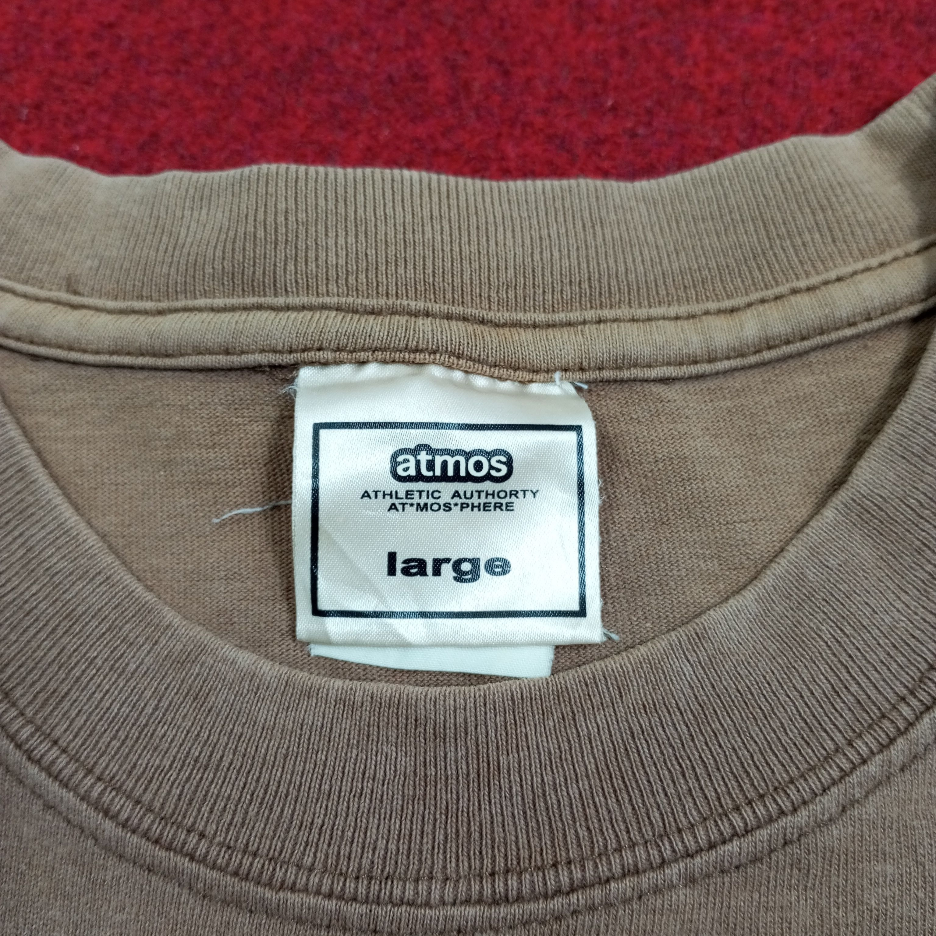 Vintage × atmos Atmos Japanese Brand Art Design Style Tshirt Size US M / EU 48-50 / 2 - 6 Thumbnail