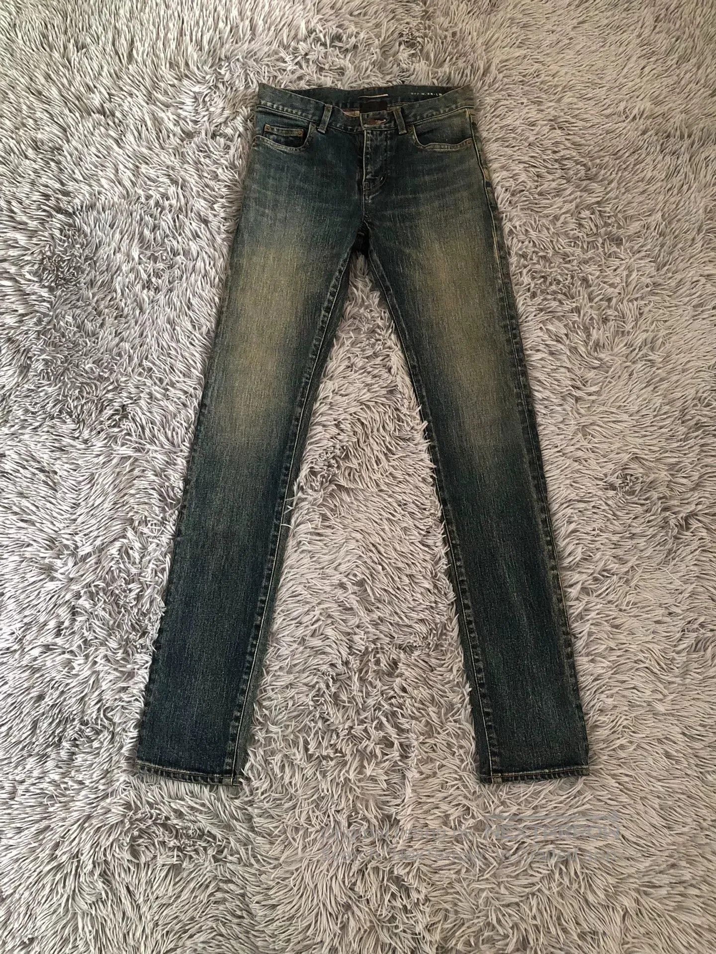 Saint Laurent Paris Saint Laurent 15SS Washed Jeans. Size 26" / US 2 / IT 38 - 1 Thumbnail