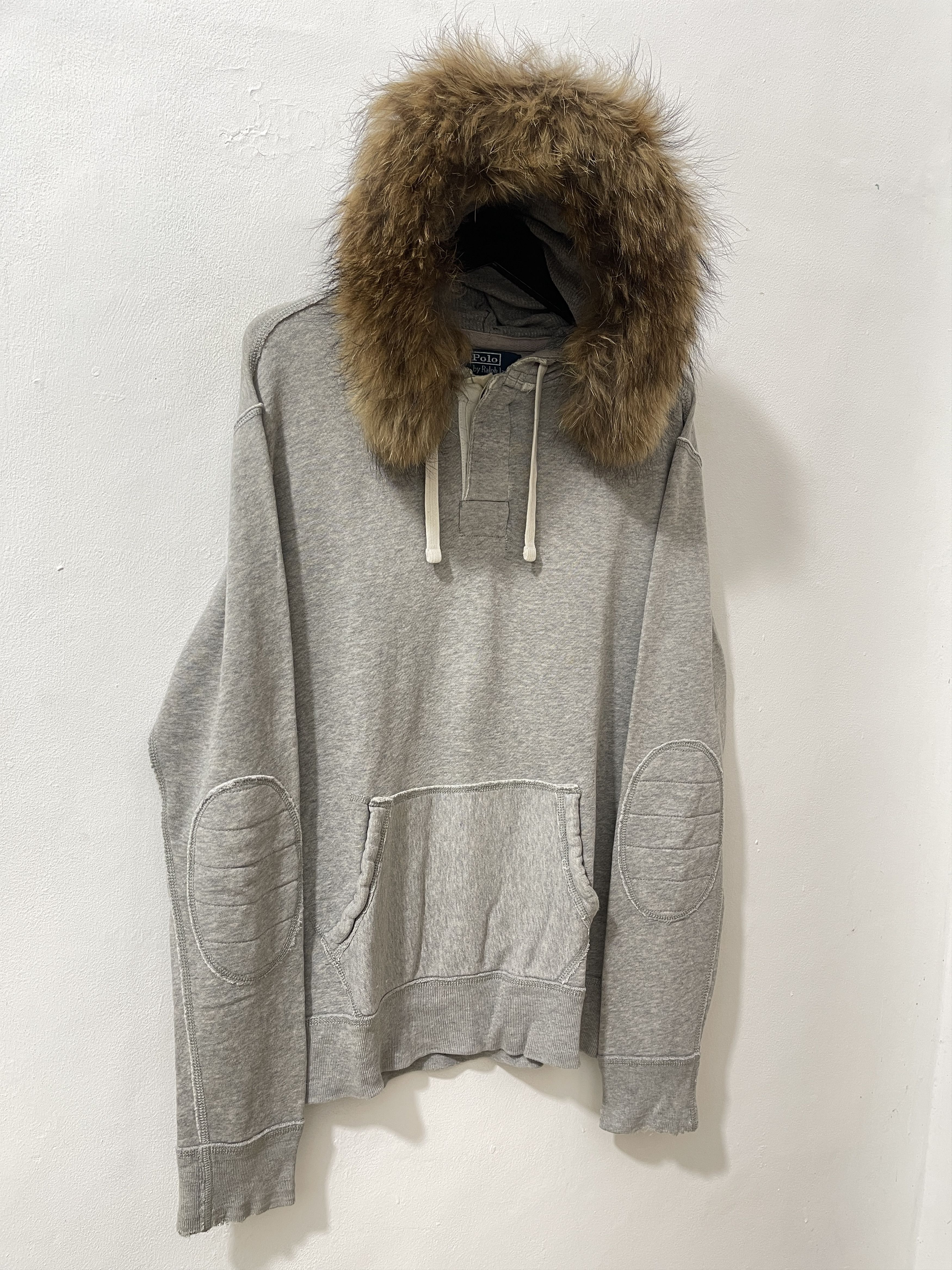 Polo Ralph Lauren Vintage Polo Ralph Lauren Blank Hoodie Size US L / EU 52-54 / 3 - 3 Thumbnail