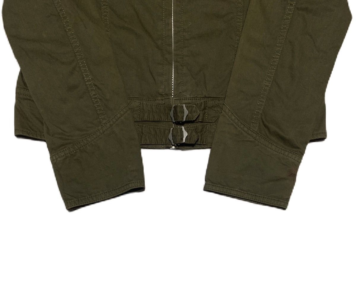 Sunao Kuwahara Issey Miyake Sunao Kuwahara Cropped Jacket Army Green Size M / US 6-8 / IT 42-44 - 2 Thumbnail