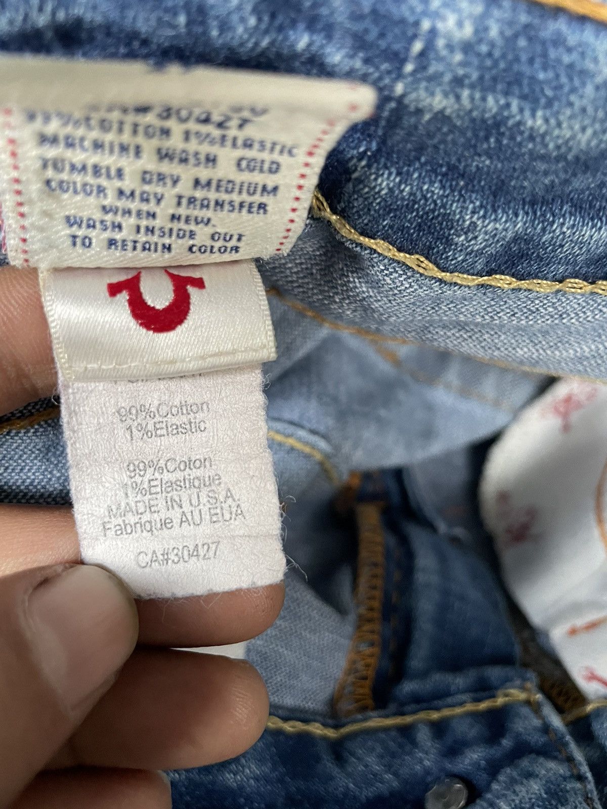 True Religion Vintage Y2K True Religion Flare Denim Jeans Size 31" - 23 Thumbnail