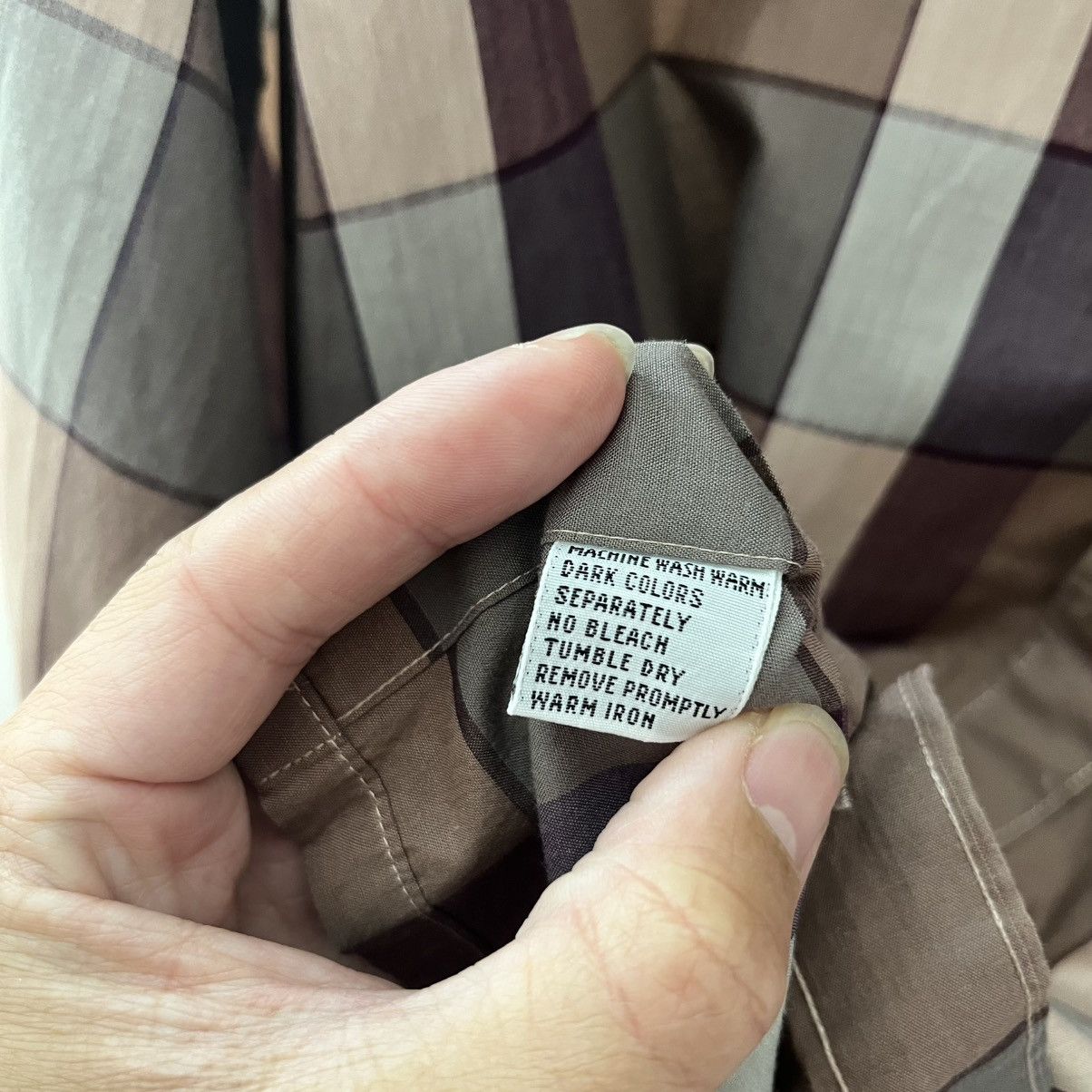 Christian Dior Monsieur Vintage Christian Dior Button Down Plaid Shirt Size L Size US L / EU 52-54 / 3 - 9 Thumbnail