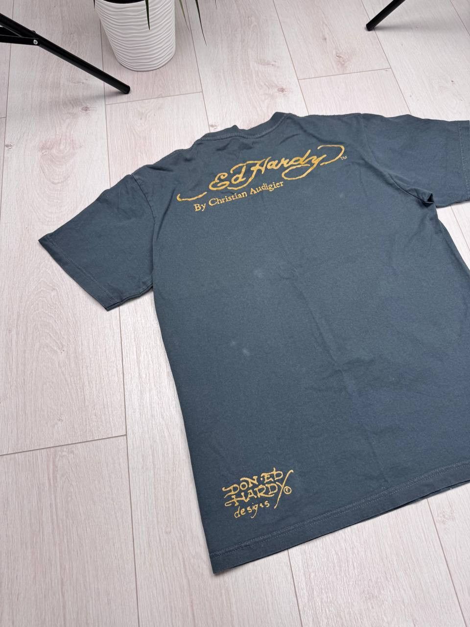 Ed Hardy Vintage Ed Hardy Christian Audigier Dragon Japanese T Shirt Size US S / EU 44-46 / 1 - 10 Thumbnail