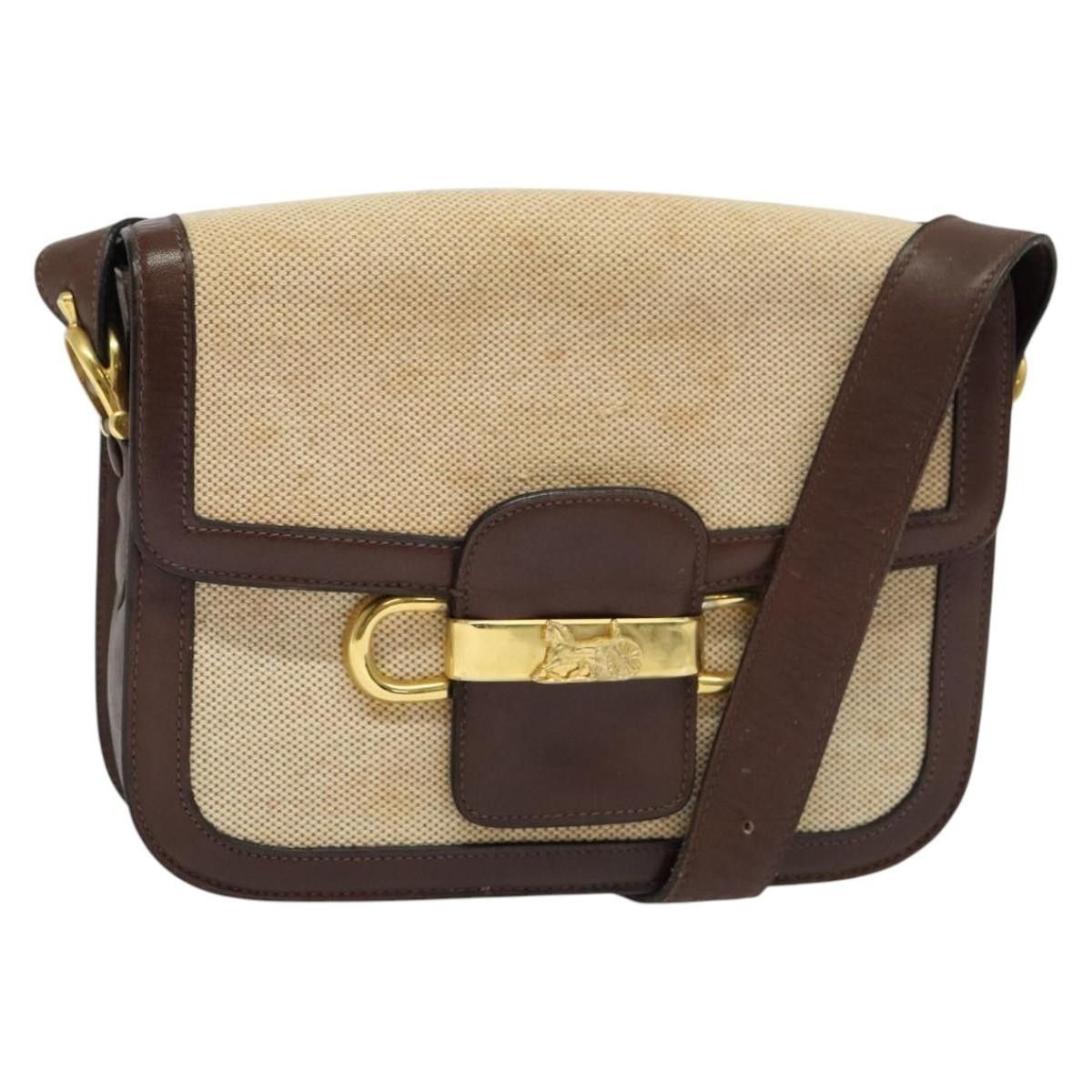 Celine Celine Horse Carriage Shoulder bag Canvas and Leather Size ONE SIZE - 1 Thumbnail