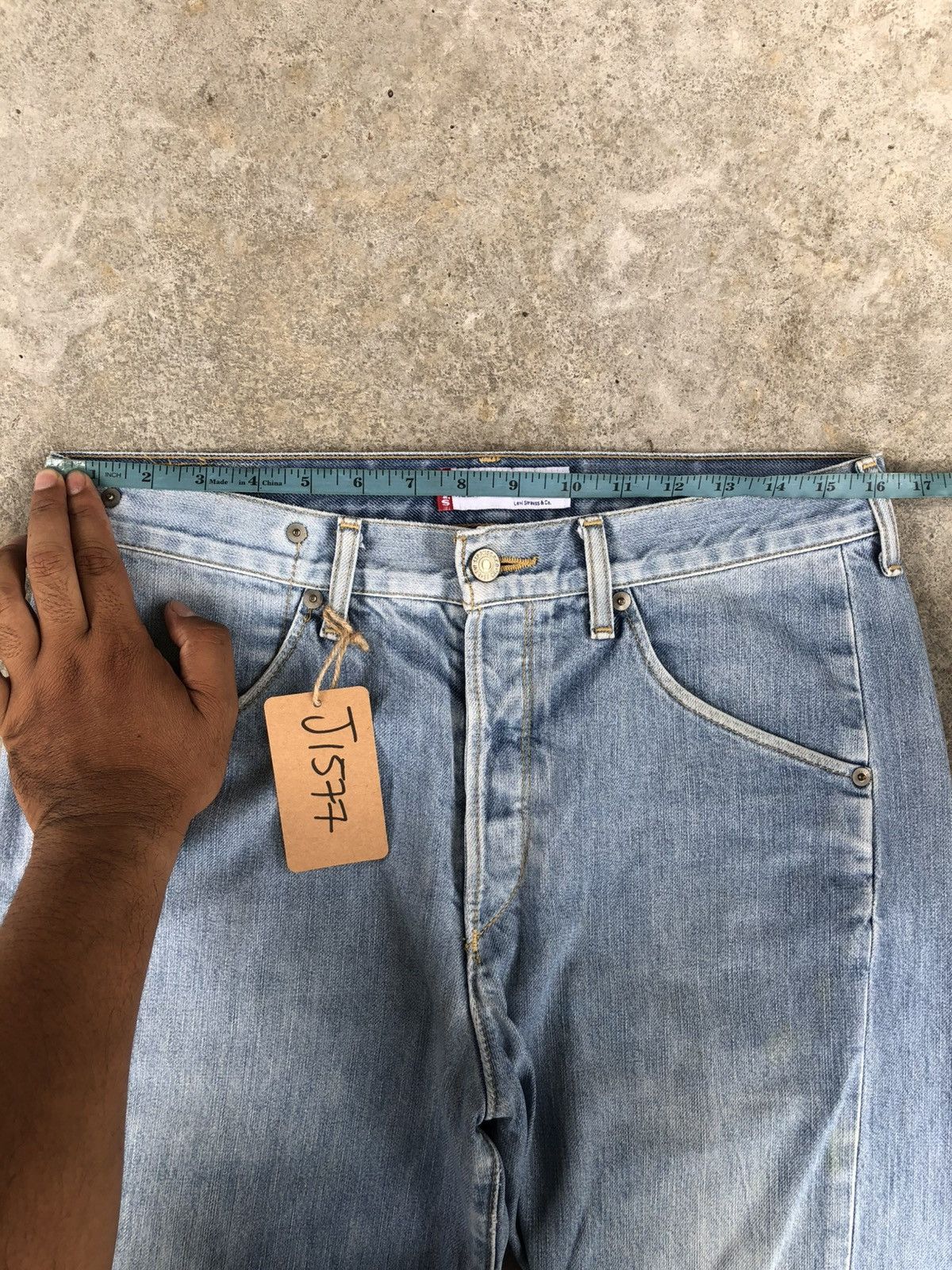 Levi's Levis Engineered Jeans Distressed Denim Size US 32 / EU 48 - 21 Thumbnail