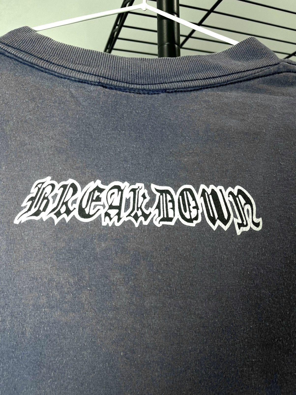 Vintage 1990’s Vintage Breakdown Rap Hip Hop Street Style T Shirt Size US XL / EU 56 / 4 - 4 Thumbnail