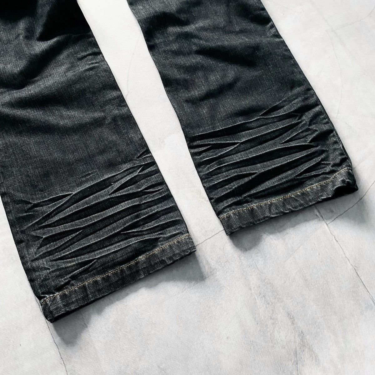 20471120 Distressed If Six Was Nine Style Punk Jeans LGB Y2K Size 30" / US 8 / IT 44 - 3 Thumbnail