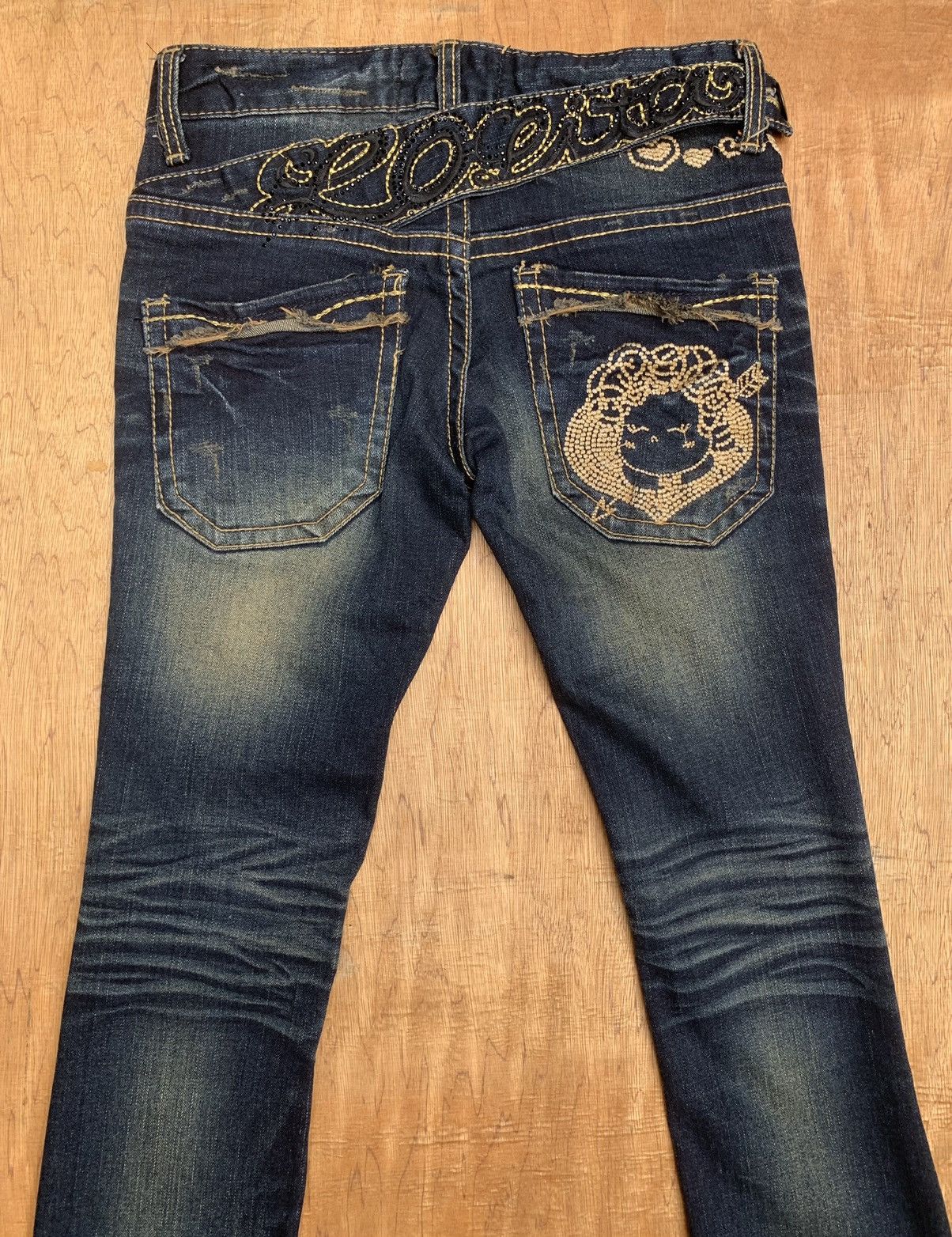 Lolita Jeans Lolita by Concert Club Streching Bootcuts Jeans Size 28" / US 6 / IT 42 - 12 Thumbnail