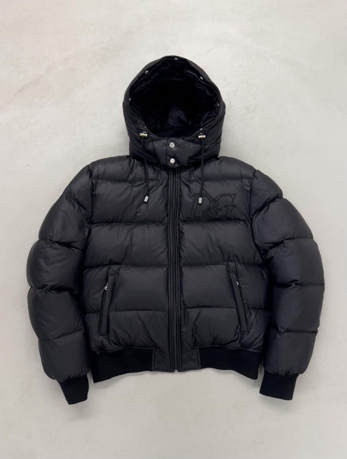 Dolce & Gabbana Dolce & Gabbana Embroidered Down Jacket Size US L / EU 52-54 / 3 - 1 Thumbnail